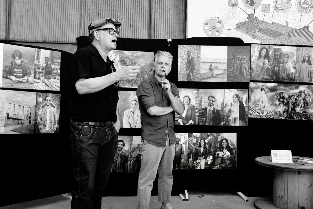Marc Dubord et Jérôme Bartosik - Roubaix Tissel - Vernissage de l'exposition "un autre regard"
